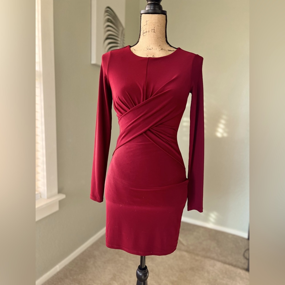 Long Sleeve Cocktail Dress